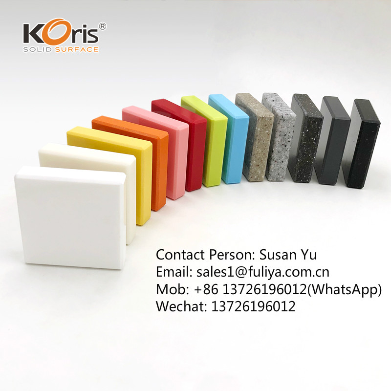 Placas de Superfície Sólida de Acrílico Puro Koris, Superfície Sólida de 6mm