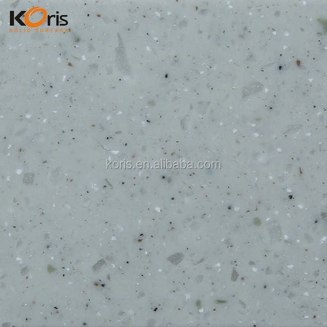 Koris Superfície Sólida Fabricante Corian Preço Laje de Superfície Sólida para Bancada de Acrílico Sólido