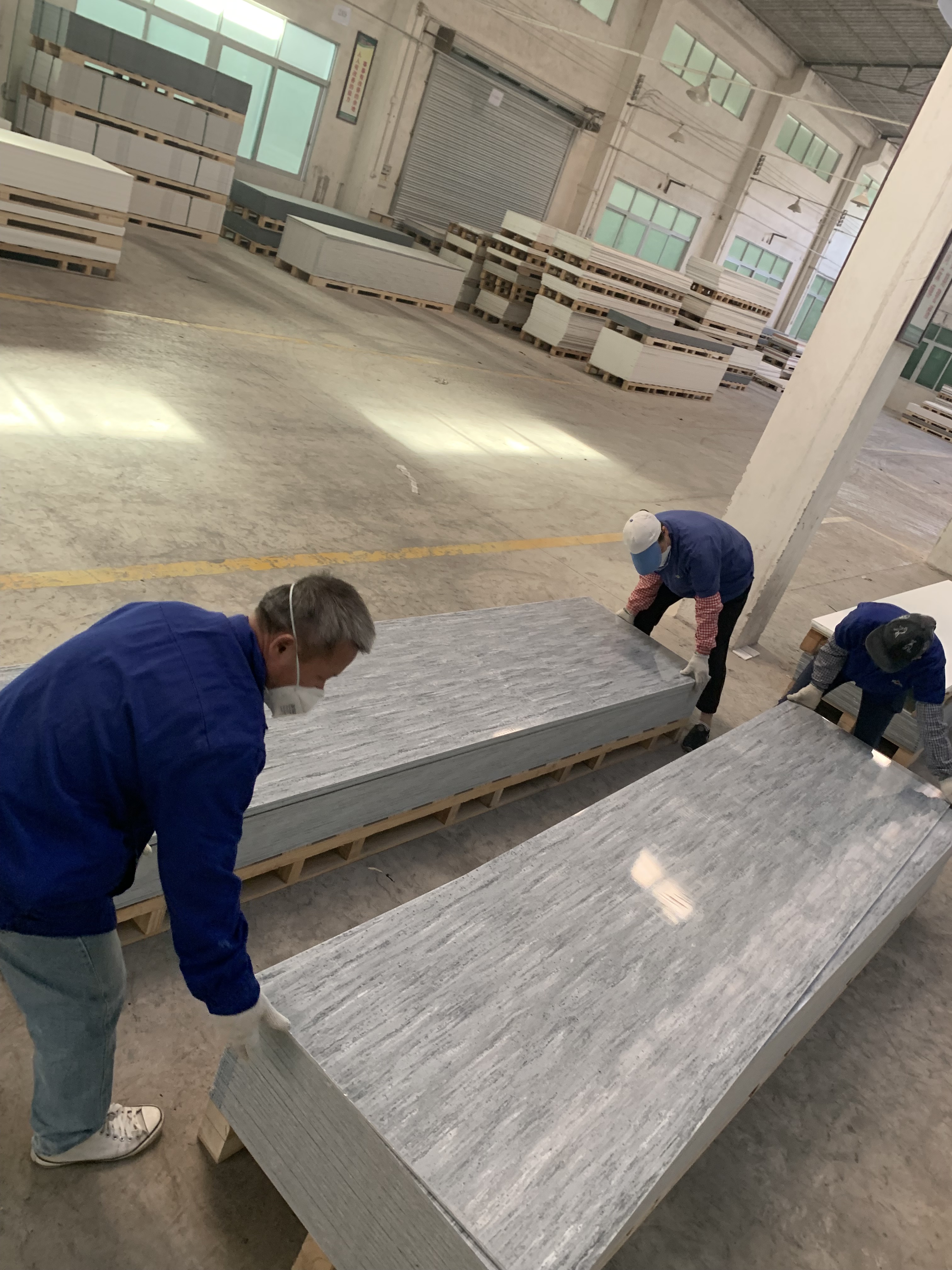 Folhas de acrílico PMMA para bancadas de cozinha, vaidade de banho, backsplash, tipo mármore artificial