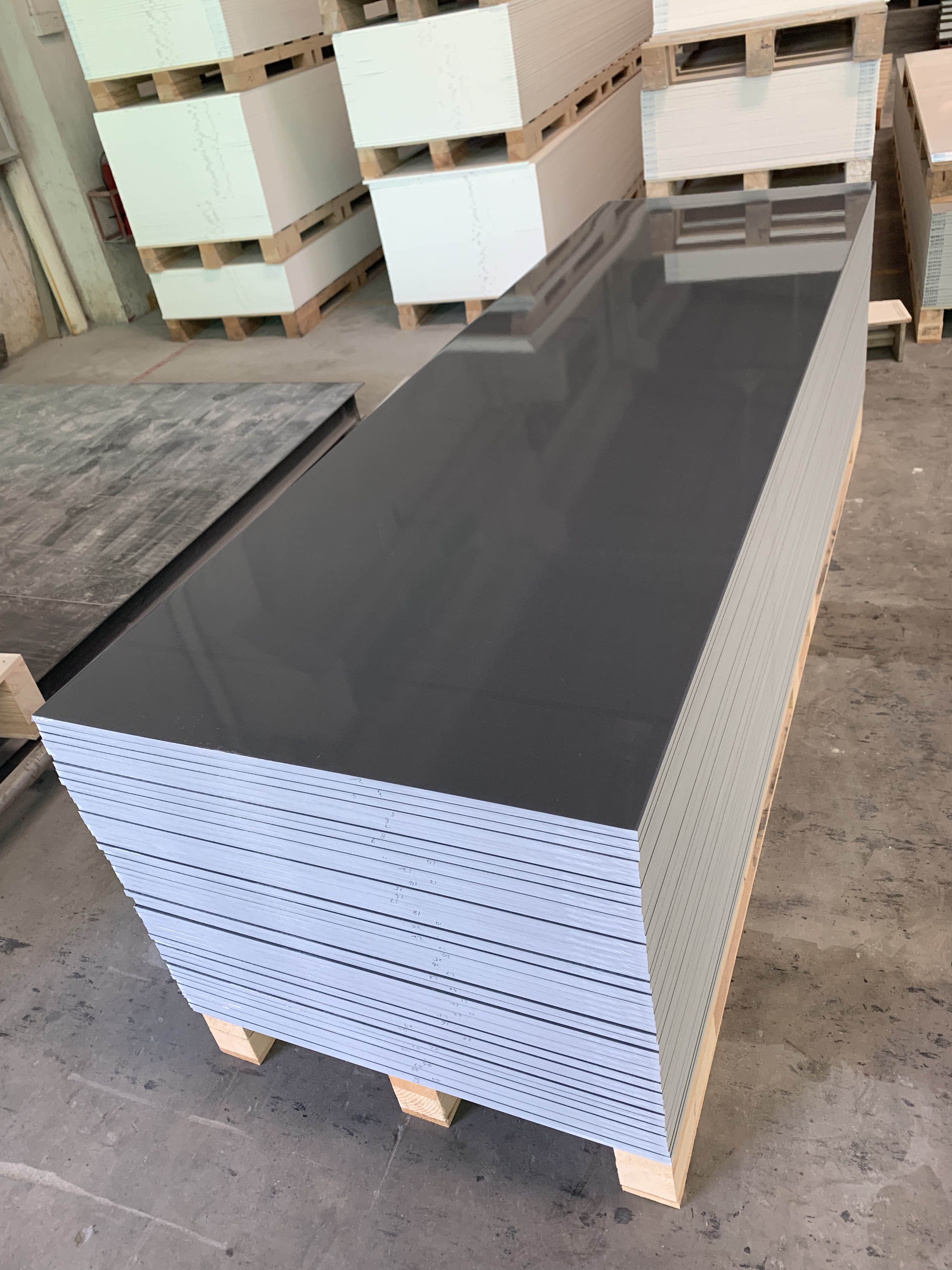 Armário de mármore artificial Carrara mármore branco cor quartzo superfície sólida