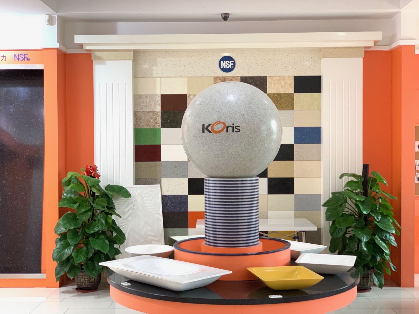 Koris Solid Surface Fabricante Confiável Após Serviço Alumina Pó Mármore Artificial