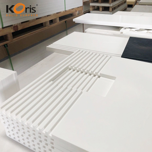 Duponts Corian Corian PMMA Acrílico Folhas de Superfície Sólida para Cozinha / Banheiro Vaidade / Paredes / Tipo Mármore Artificial