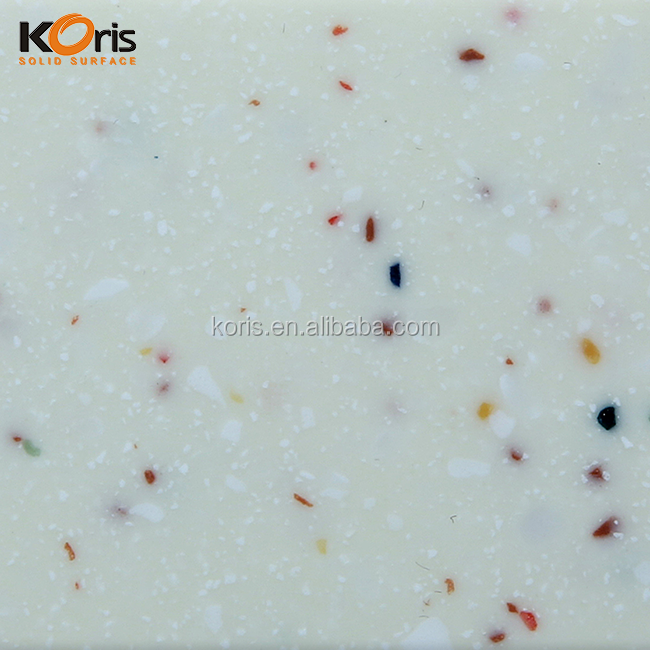 Folha de pedra artificial folha de superfície sólida Akrillik Quartz Surface