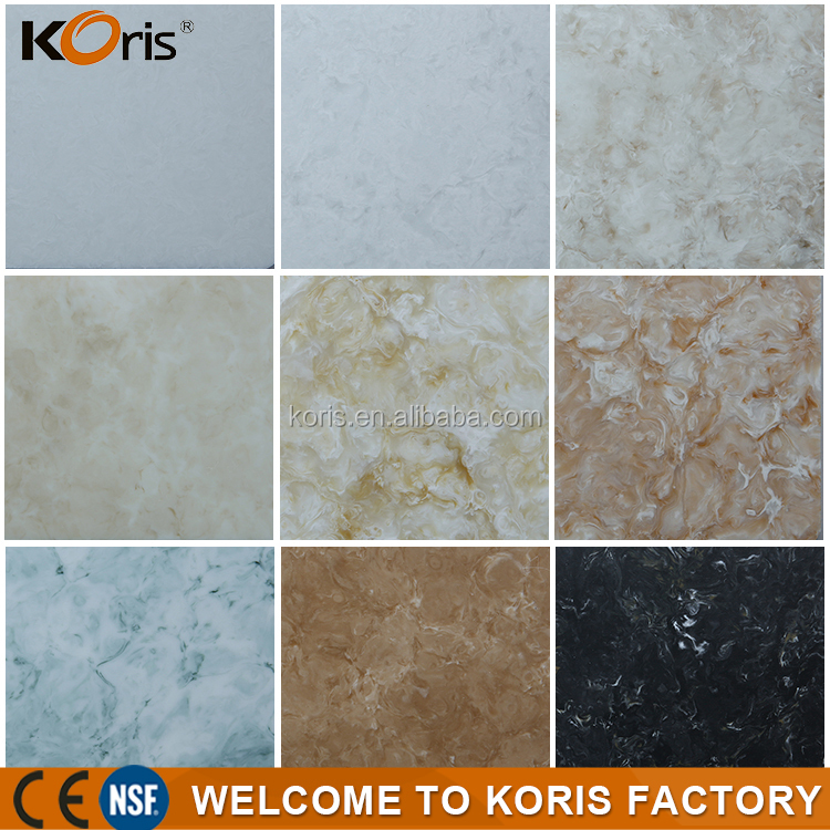 China Koris Preço de Fábrica Termoformagem Resistência ao Calor Pedra de Mármore Artificial à Prova de Fogo para Material de Construção