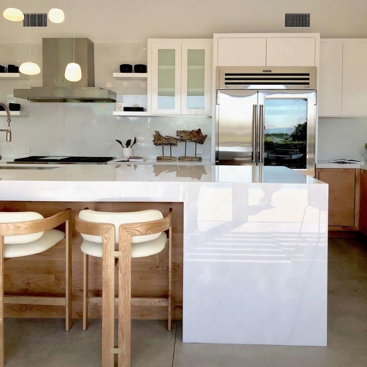 Nome de pedra de superfície sólida e painéis de parede de chuveiro de superfície sólida Nome do produto Painel de pedra artificial