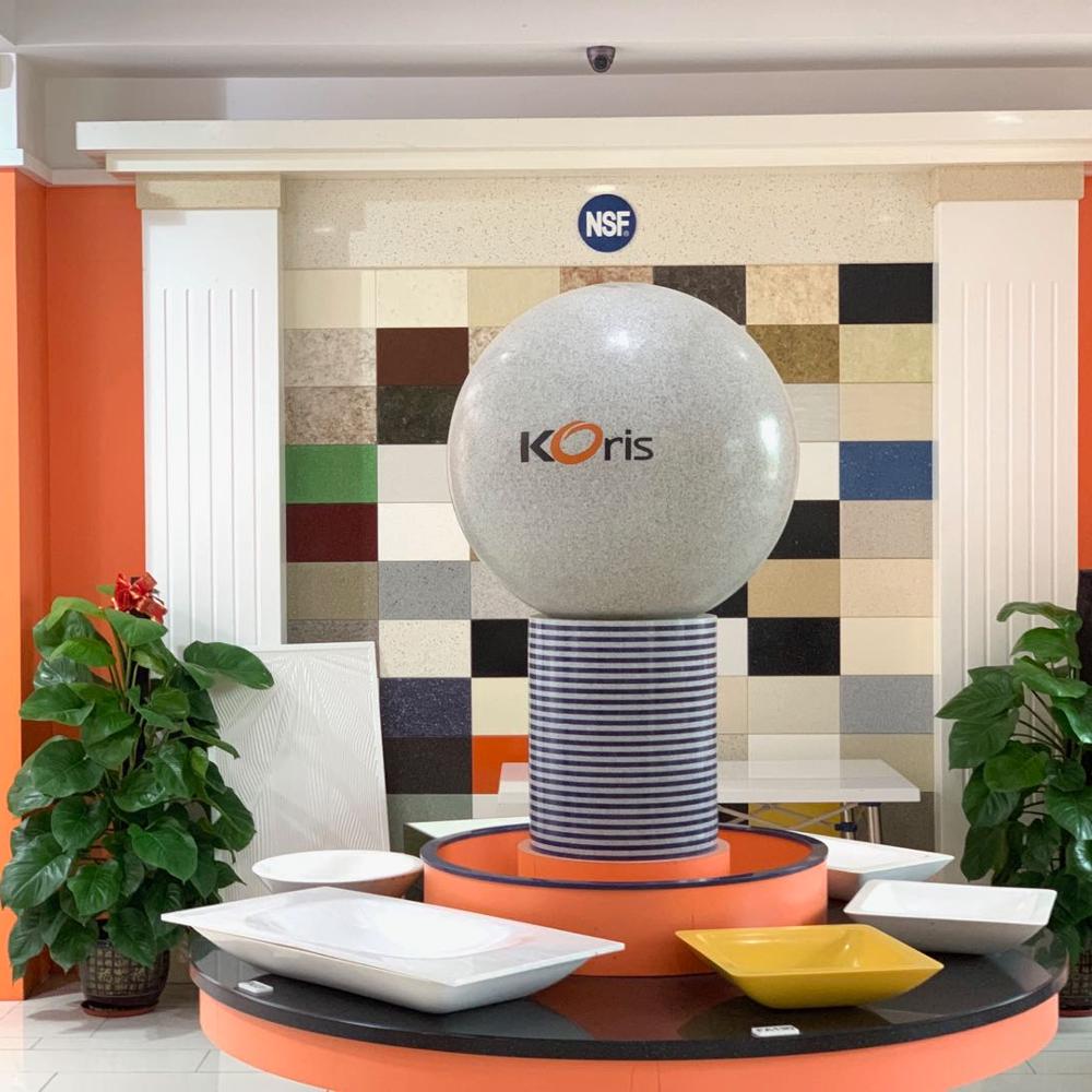 Bancada de cozinha artificial DUPONT com pedra artificial coreana