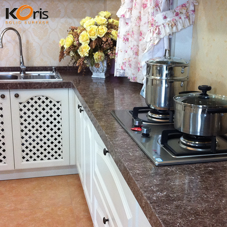 Projeto de Material de Construção Personalizar Cor 12mm Laje de Folha de Superfície Sólida