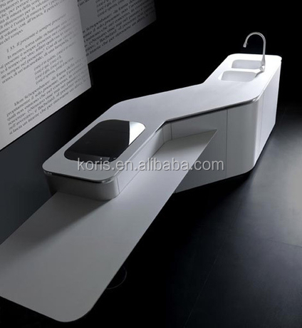 Folhas de bancadas de superfície de mármore artificial de superfície sólida acrílica