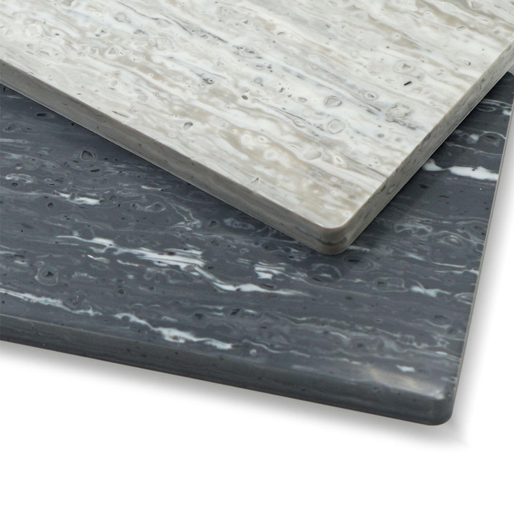 12mm de espessura material de construção design moderno tampo de bancada LG Hi-macs acrílico superfície sólida