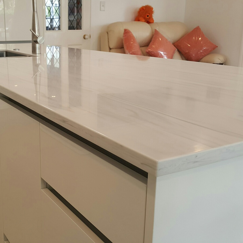 Bancadas de cozinha de superfície sólida 100% acrílica pura com a mesma qualidade da Staron