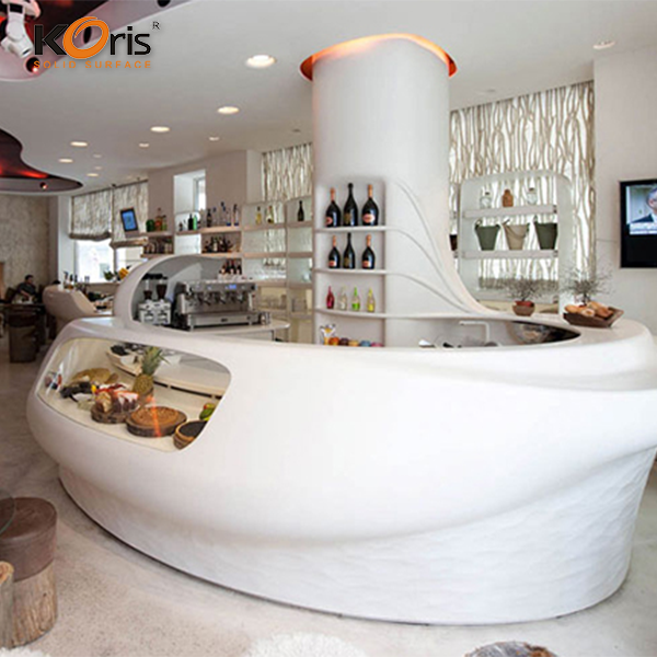 Fornecedor de fábrica Pia Banheiro Superfície Sólida Pedras de Granito Restaurante Mesa de Panela Quente