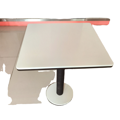 Tampo de mesa de restaurante bancada de pedra acrílica composta de superfície sólida 