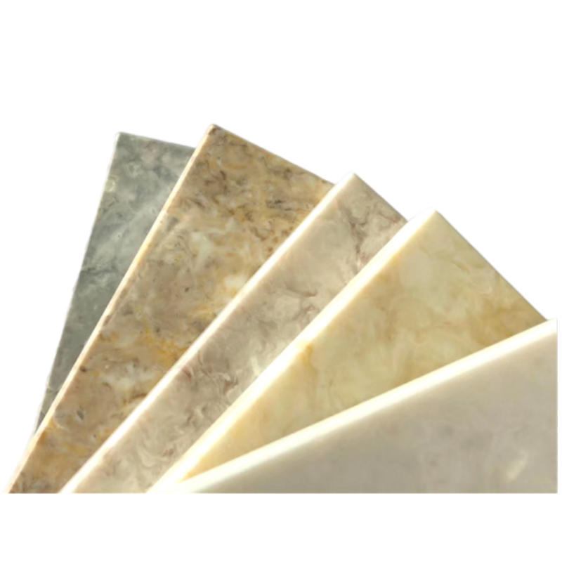 Folhas de Superfície Sólida Acrílicas de Superfície Sólida de Textura de Mármore para Venda Quente no Oriente Médio