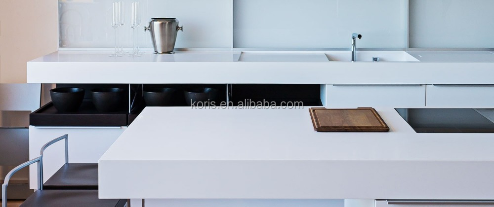 Matéria-prima Mármore Artificial Samsung Superfície Sólida Móveis de Superfície Sólida, Linha de Produção de Superfície Sólida
