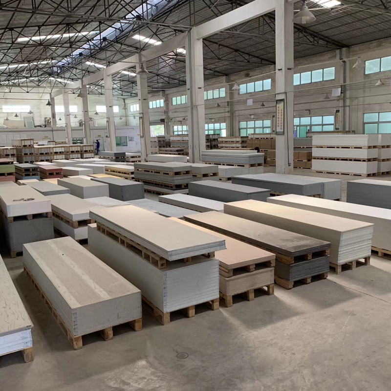 Material de construção personalizado folha de superfície sólida pedra acrílica artificial
