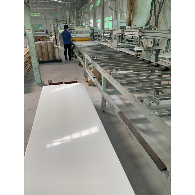 Mais vendido 12mm de espessura China superfície sólida acrílica de fábrica grande painel de pedra de poliuretano de laje