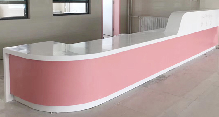 100% puro acrílico folha de superfície sólida textura mármore bancadas de cozinha LG