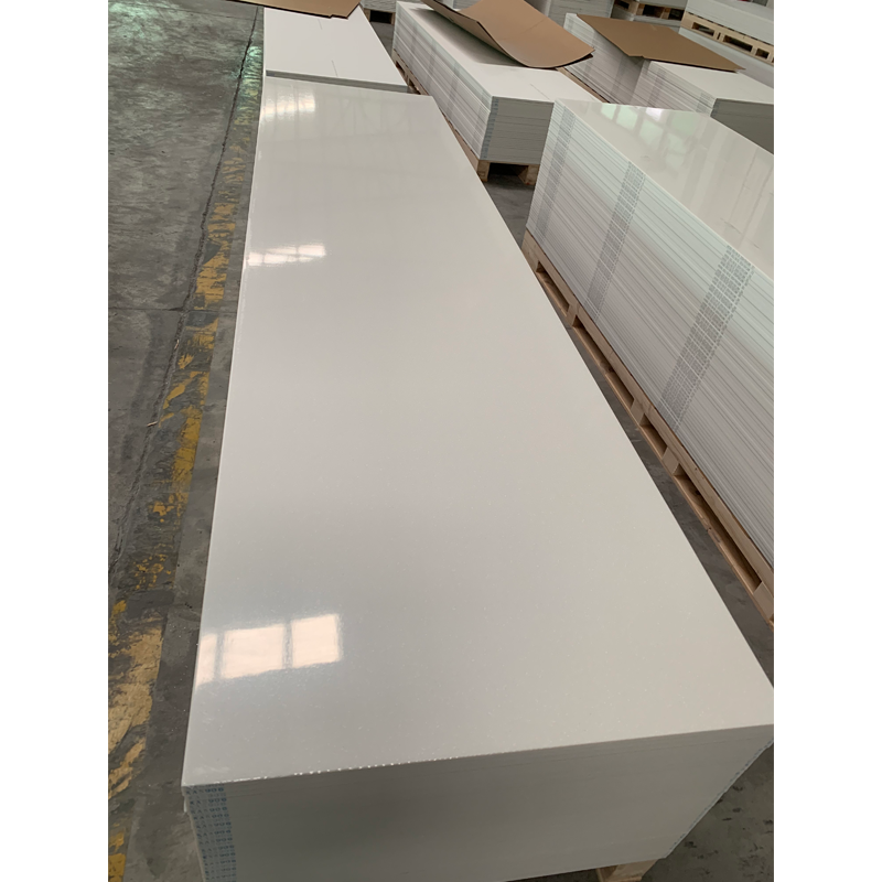 Resina acrílica de superfície sólida Personalizar pedra artificial LG para bancada de armário