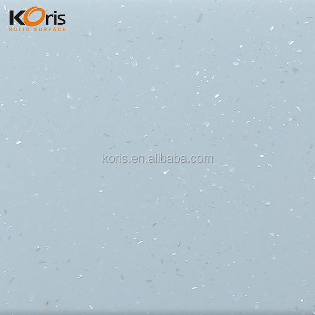 Koris cor personalizada superfície sólida acrílica modificada mármore artificial