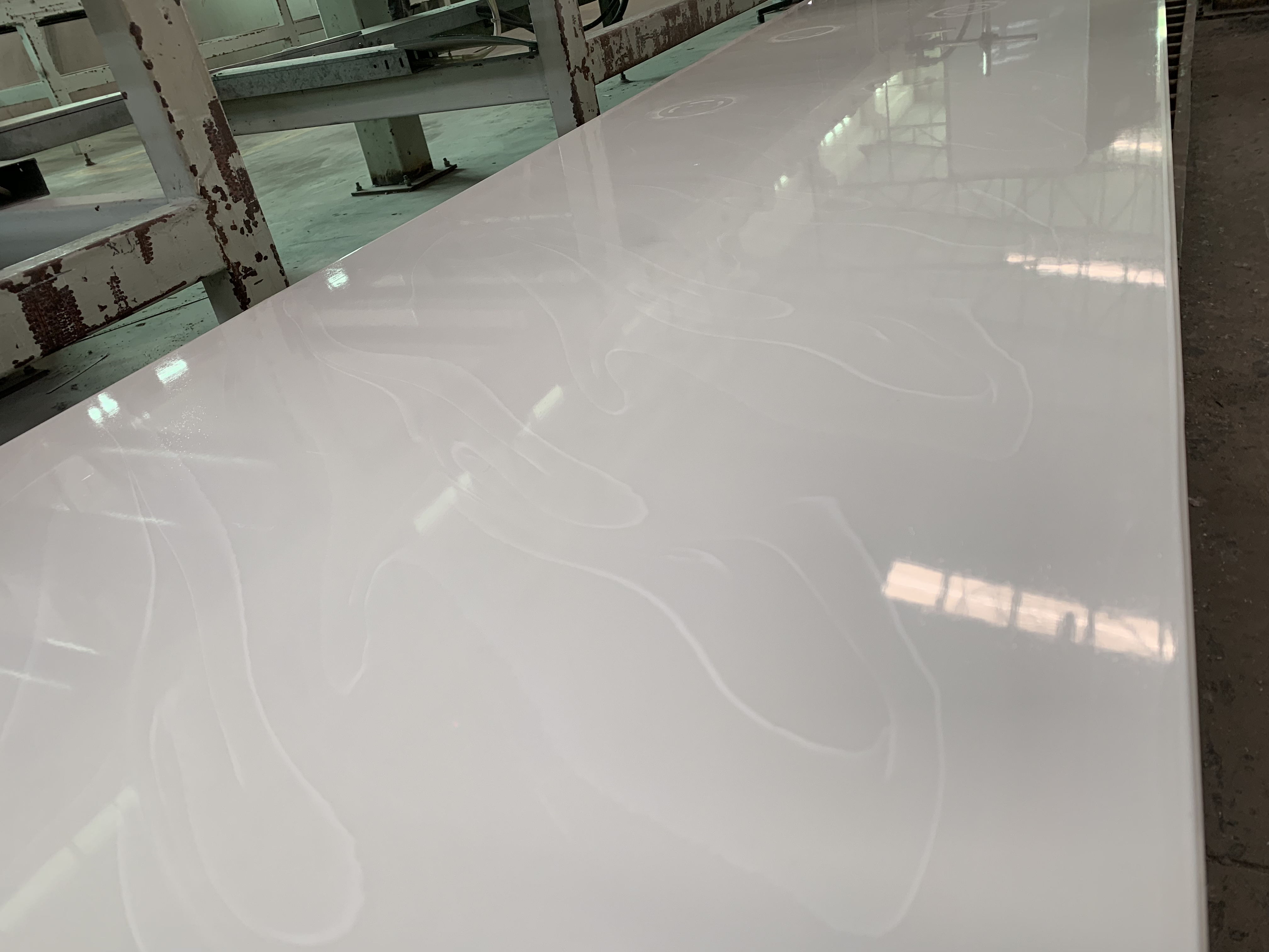 CE, NSF ISO 9001Fabricante em mármore artificial Termoform Superfície Sólida