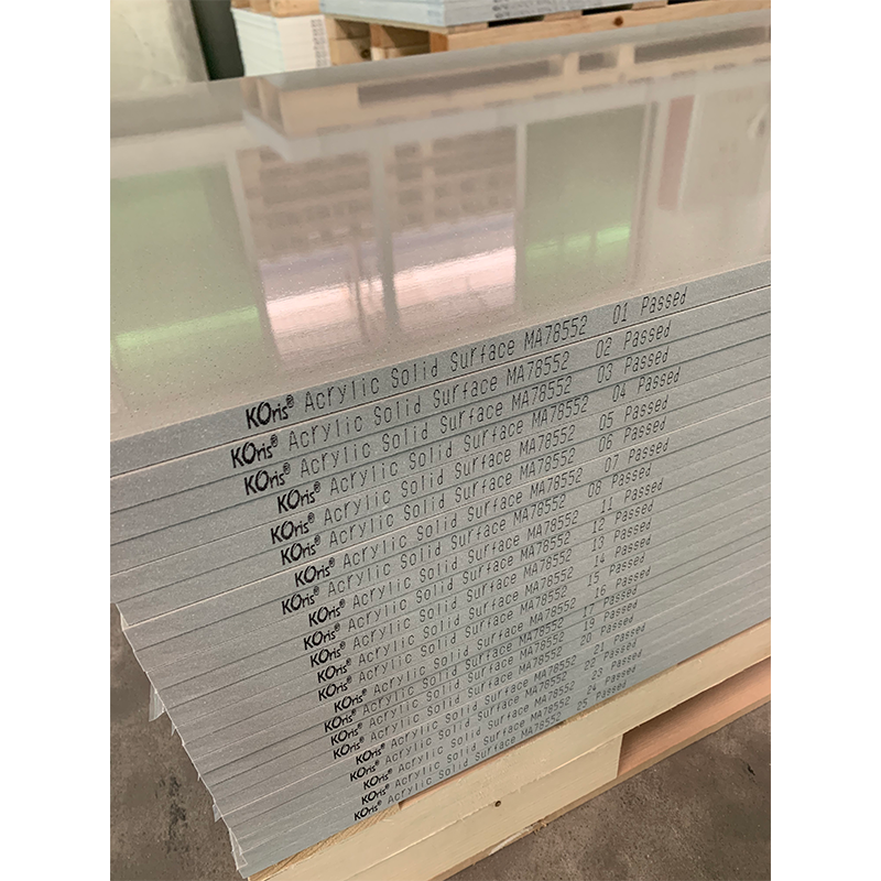 Folha de mármore de superfície sólida de qualidade coreana 6-30mm Dupont Corian para bancada