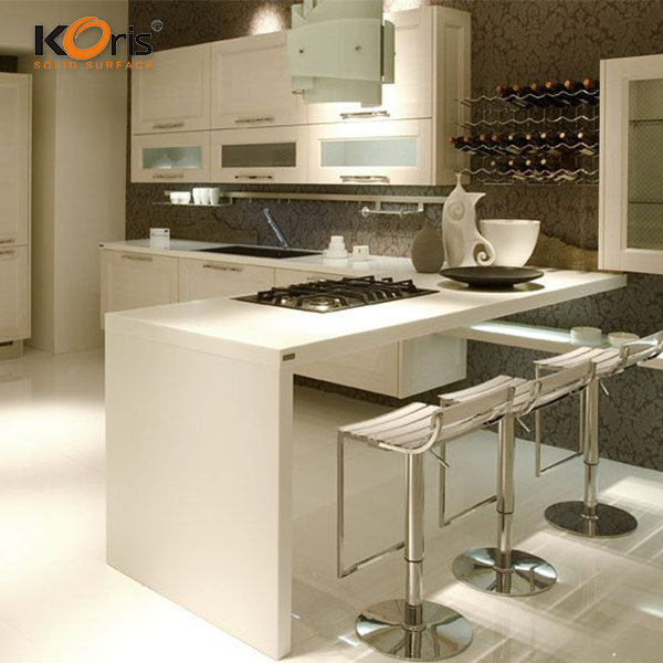 Material de Decoração Painéis de Cozinha Industrial Acrílico Folha de Superfície Sólida