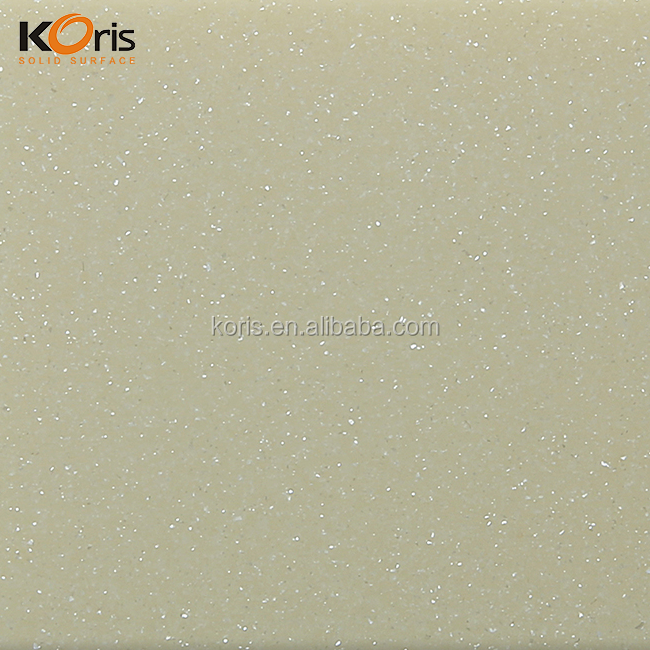 Koris cor personalizada superfície sólida acrílica modificada mármore artificial