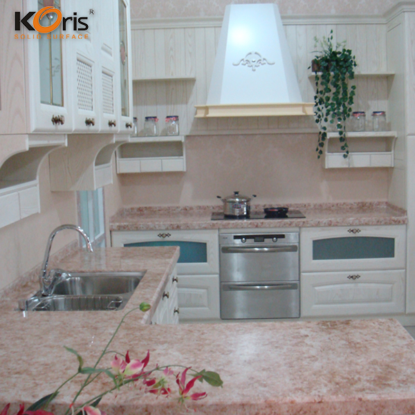 Material de Decoração Painéis de Cozinha Industrial Acrílico Folha de Superfície Sólida